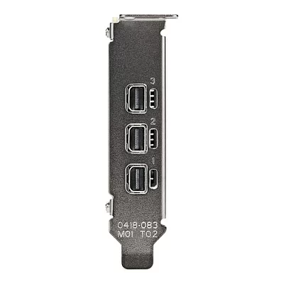 Видеокарта NVIDIA Quadro PNY T400 (VCNT400-4GB-PB) 4Gb GDDR6 3xminiDP, 3xMiniDP-to-DP, LP, RTL