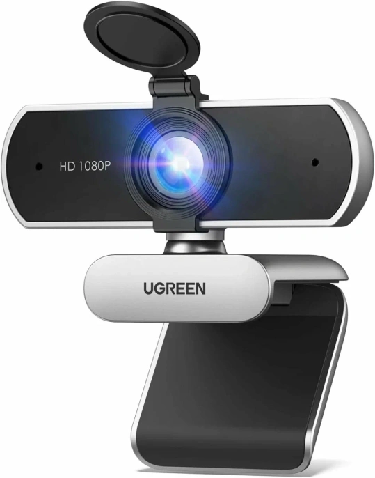 Веб-камера UGREEN CM678 75326 USB Full HD 1080p@30FPS Webcam - Light Gray 75326_