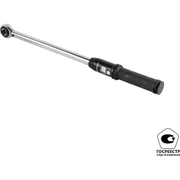 Динамометрический ключ WIEDERKRAFT 50-350 Нм, трещотка с проходным квадратом 1/2 WDK-NX50350