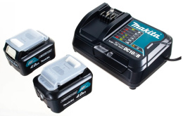 Аккумулятор BL1041B 4.0 Ah 2 шт + зарядное DC10SB MAKITA в кейсе 197641-2