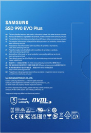 Накопитель SSD Samsung PCIe 4.0 x4 1TB MZ-V9S1T0BW 990 EVO Plus M.2 2280