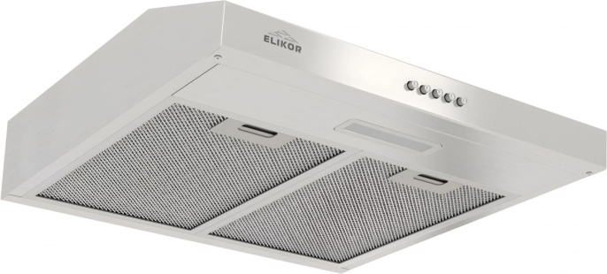 Вытяжка встраиваемая Elikor ECO XS 50 нержавеющая сталь управление: кнопочное 2 мотора