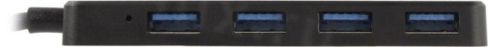 5bites HB34C-311BK Концентратор 4*USB3.0 / TYPE-C PLUG / BLACK