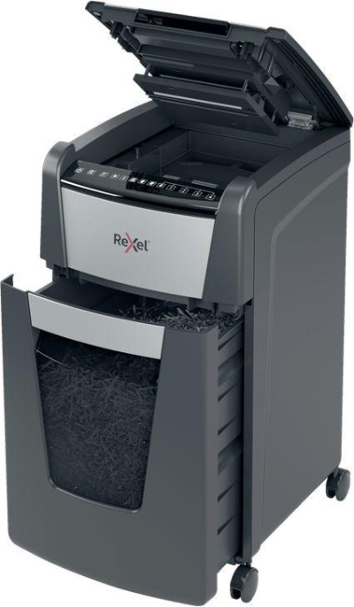 Уничтожитель бумаг Rexel Optimum AutoFeed 300X, с автоподачей, P-4, 4х25 мм, 300 лист. одновременно, 60л [2020300xeu]