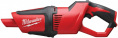 Пылесос Milwaukee M12 HV-0 4933448390 портативный, строительный, питание: аккумулятор, без регулировки мощности, шум: 74 дБ, объем пылесборника: 0.6 л, насадки: щелевая, широкая