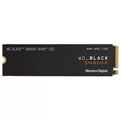 Твердотельный накопитель WD SSD Black SN850X, 4.0TB, M.2(22x80mm), NVMe, PCIe 4.0 x4, 3D TLC, R/W 7300/6600MB/s, IOPs 1 200 000/1 100 000, TBW 1200, DWPD 0.3 (12 мес.)