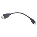 Gembird/Cablexpert A-OTG-AFBM-002 AF/Mini-BM, Кабель USB 2.0 OTG , 0.15м, пакет
