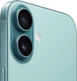 Смартфон Apple iPhone 16 128GB Teal A3287 MYED3HN/A 6.1", 2556×1179, OLED, Apple A18, ОЗУ 8GB, 128GB, 48 Мп + 12 Мп, 460 ppi, GPS, GLONASS, Galileo, QZSS, BeiDou, Bluetooth 5.3, Nano-SIM, eSIM, Li-ion