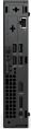 ПК Dell Pro Micro QCM1250 Micro i3 14100T 2.7 8Gb SSD512Gb UHDG 730 Windows 11 Pro GbitEth WiFi BT 90W мышь клавиатура черный DPM -3860