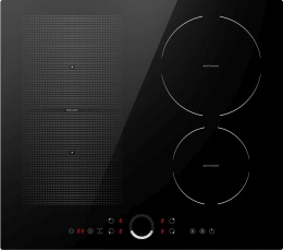 Индукционная варочная поверхность Simfer H60I74S006, стеклокерамика,  независимая, черный