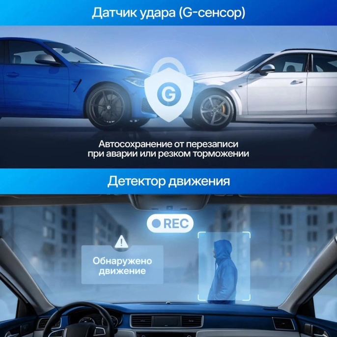 Видеорегистратор TrendVision Victory черный 2Mpix 1080x1920 1080p 170гр. GP6248