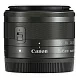 Объектив Canon Фотообъектив Canon EFM 15-45mm f/3.5-6.3 IS STM Black