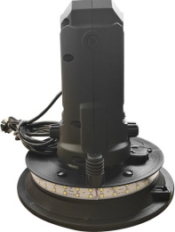 Шлифмашина для стен и потолков TEH TS18508 (мощность: 800 Вт, 1500-2500 об/мин: диаметр шлифплатформы: 180 мм, регулировка оборотов, подсветка, мешок для сбора пыли)
