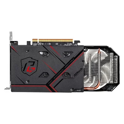 Видеокарта ASRock RX6500XT Phantom Gaming OC 8GB GDDR6 64bit DP HDMI 2FAN RTL