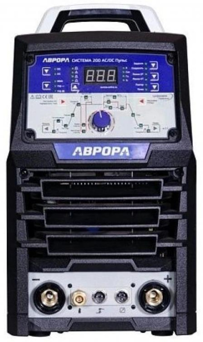 Сварочный аппарат АВРОРА Система 200 AC/DC ПУЛЬС,  инвертор [32249]