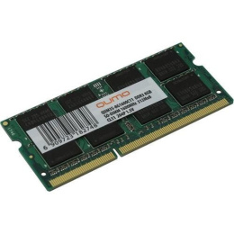 QUMO DDR3 SODIMM 8GB QUM3S-8G1600C11 R PC3-12800, 1600MHz OEM/RTL