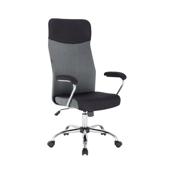 Кресло Easy Chair BNSpEСhair-590 TC ткань черный/серый, хром 1114737