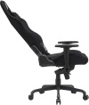 Кресло Cactus CS-CHR-MC04-BBK, ткань, до 150кг, регулируемые 2D подлокотники,  черный