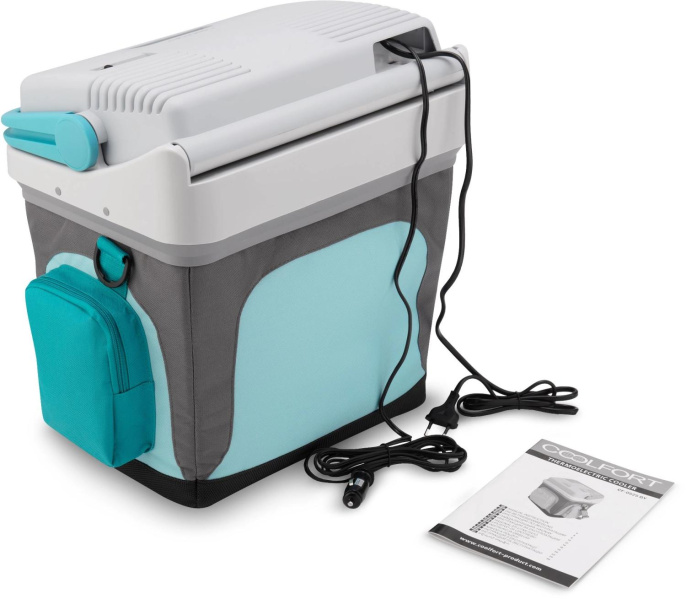 Автохолодильник COOLFORT CF-0525,  25л,  серый и зеленый