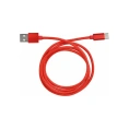 Кабель ENERGY ET-26 USB/MicroUSB, цвет - красный 104105