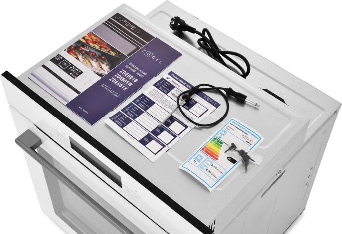 Духовой шкаф Электрический Zugel ZOE601W белый