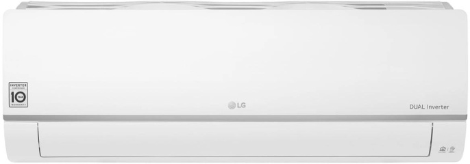 Сплит-система инверторная LG PC09SQR настенная, до 25м2, 9000 BTU, с голосовым помощником, комплект из 2-х коробок