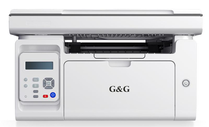 МФУ G&G M2022NW A4, лазерное, черно-белое, 22стр/мин, 1200x1200dpi, 800МГц, 256Мб, WiFi/USB/Ethernet, 1600стр/картридж, белый корпус (аналог Pantum M6506NW, картридж GT202T)(M2022NW)