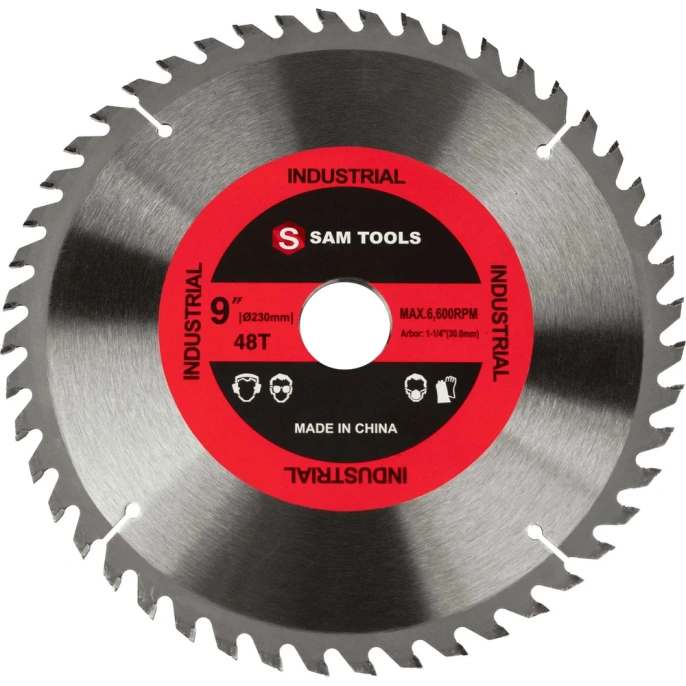Пильный диск SAMGRUPP по дереву 230х30 мм. 48 зуб. SAMC-020230048