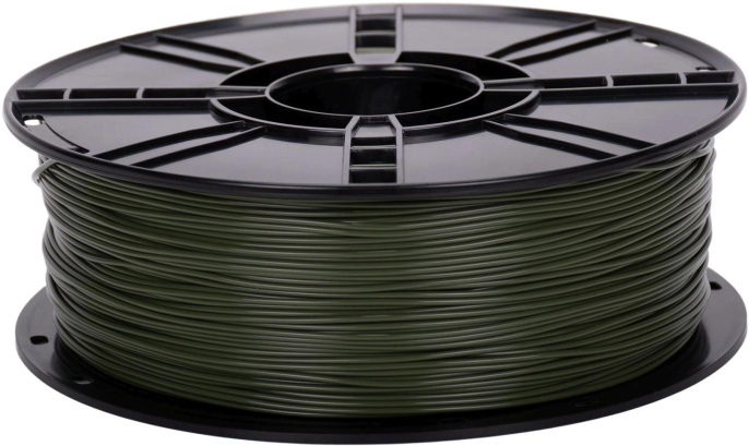 Пластик для принтера 3D Cactus CS-3D-PLA-1KG-ME-OLV PLA Metall d1.75мм 1кг L326м 1цв.