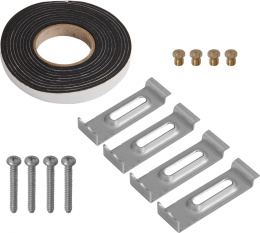 Газовая варочная поверхность Meferi Glass Ultra MGH604 черный