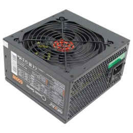 Ginzzu CB650 12CM black,24+4p,2 PCI-E 6+2 , 4*SATA, 3*IDE,оплетка MB, кабель питания
