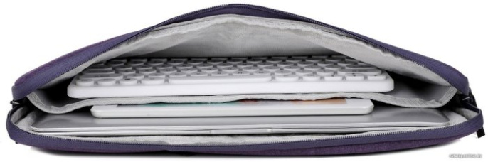 Сумка для ноутбука MIRU MLB-1062 Sleeverstone 15.6" лиловый лиловый, полиэстер, сумка-чехол, внутренний карман