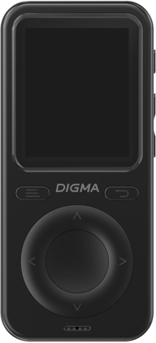 MP3 плеер Digma B5 flash,  8ГБ,  черный