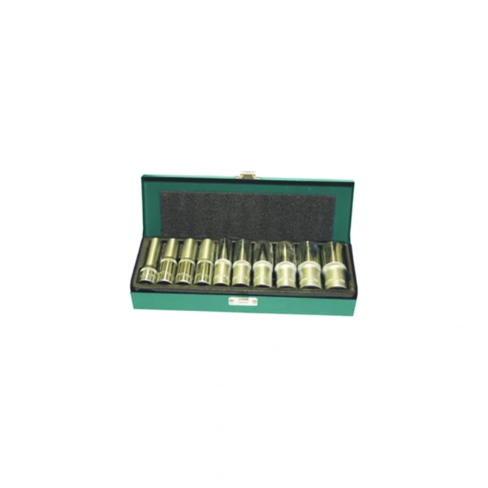Комплект глубоких торцевых головок 1/2"DR 10-24 мм Jonnesway S04HD411S