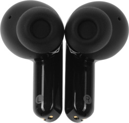 Гарнитура внутриканальные QCY T10 черный беспроводные bluetooth в ушной раковине