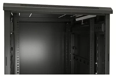 Шкаф напольный 19-дюймовый 42U Hyperline TTB-4268-DD-RAL9004
