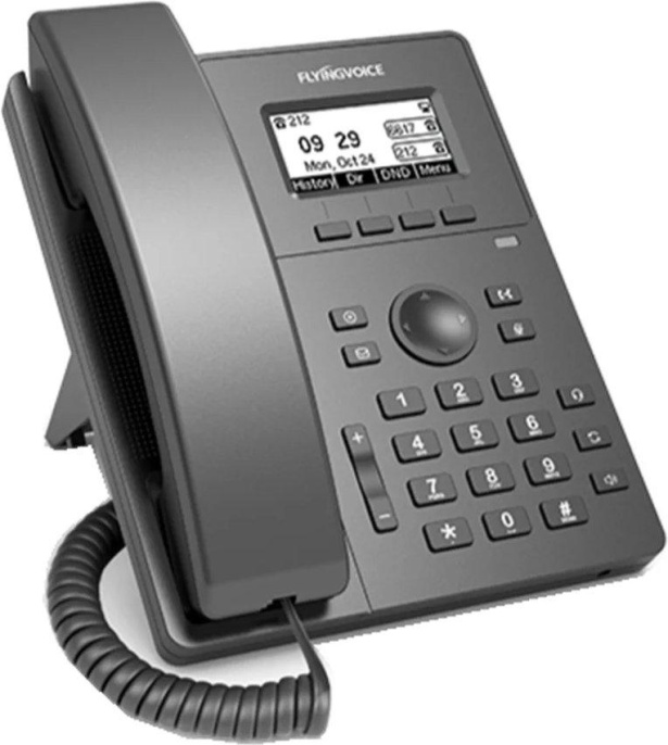 Телефон IP Flyingvoice P10W серый